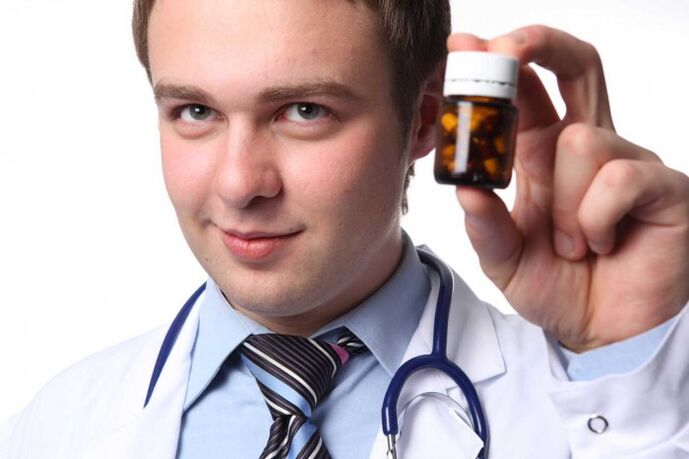 Der Arzt verschrieb Vitamine zur Steigerung der männlichen Potenz. 